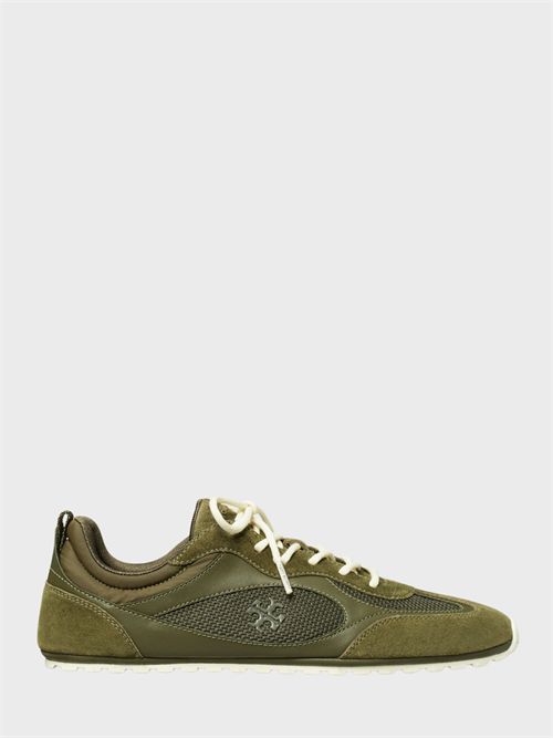 Low-Top Sneaker in Leather, Suede and Mesh TORY BURCH | 176839300